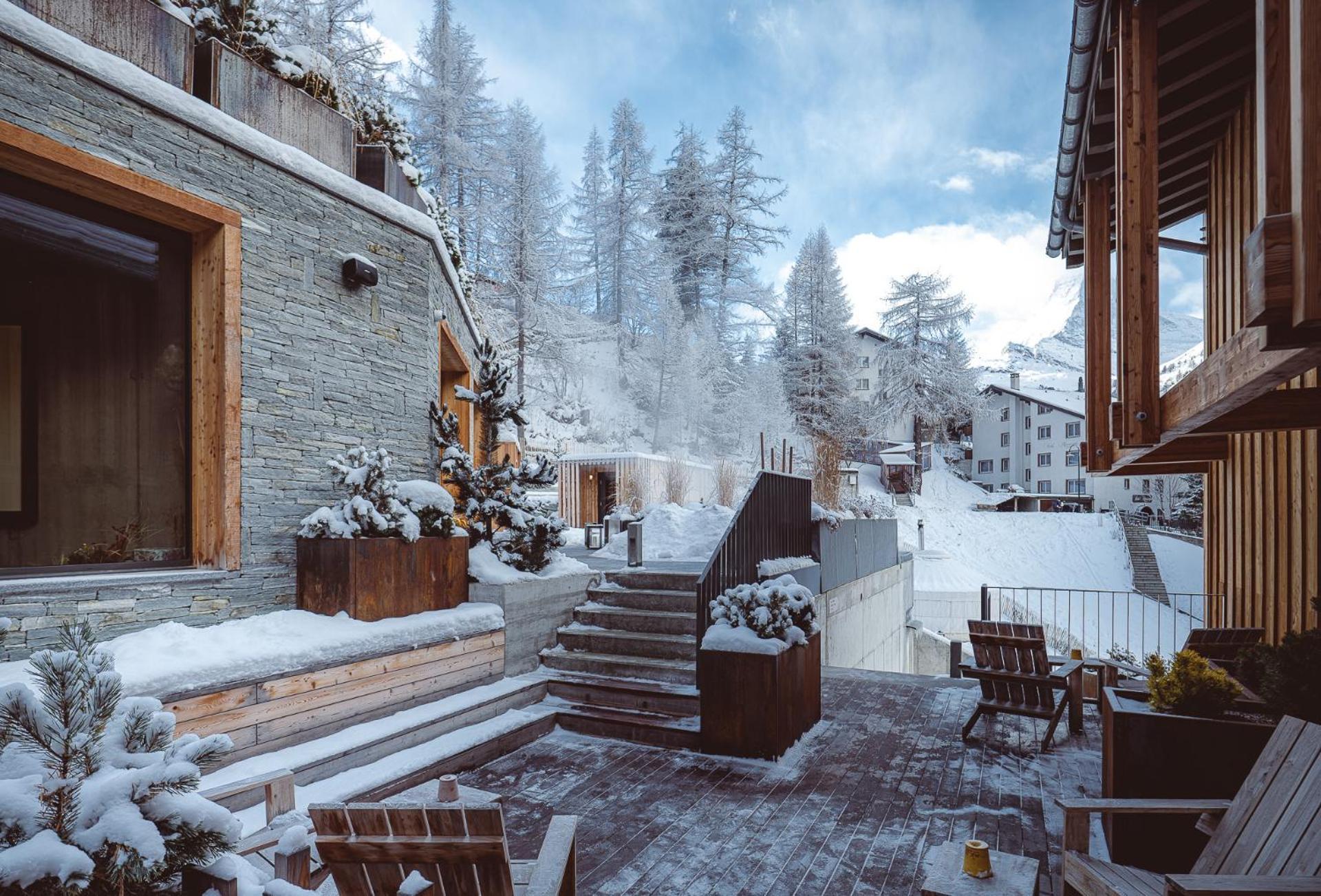 Cervo Mountain Resort Zermatt Exterior foto